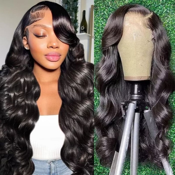 Limited Stock | Nadula Flash Sale Body Wave 14 Inch Best Summer Look Human Hair Wig 