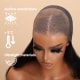 Nadula Bye Bye Knots 2.0™ | Yaki Bob 7x5 And 13x4 Pre-Bleached Natural Looking Straight Glueless Summer Wig