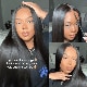 Youtuber's Same | Nadula Yaki Straight 7x5 Byebye Knots And 5x5 HD Lace Put on and Go Glueless Lace Human Hair Wig