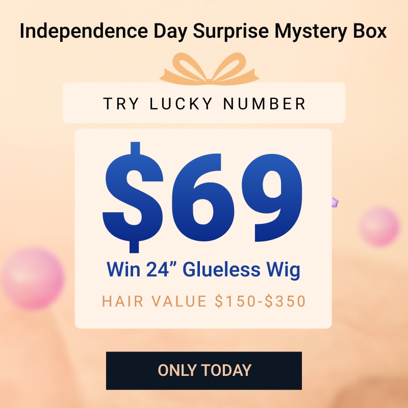 Nadula $69 Mystery Box Win 24 Inch  Bye-Bye knots Wig Value $180-$350 Limited Stock
