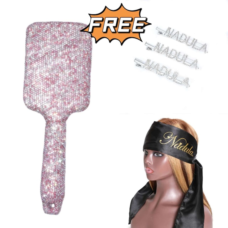Nadula Free Gifts Special For IG Fans Random 2 Pieces Include Diamond Combs, Hairpins and Silk Headband