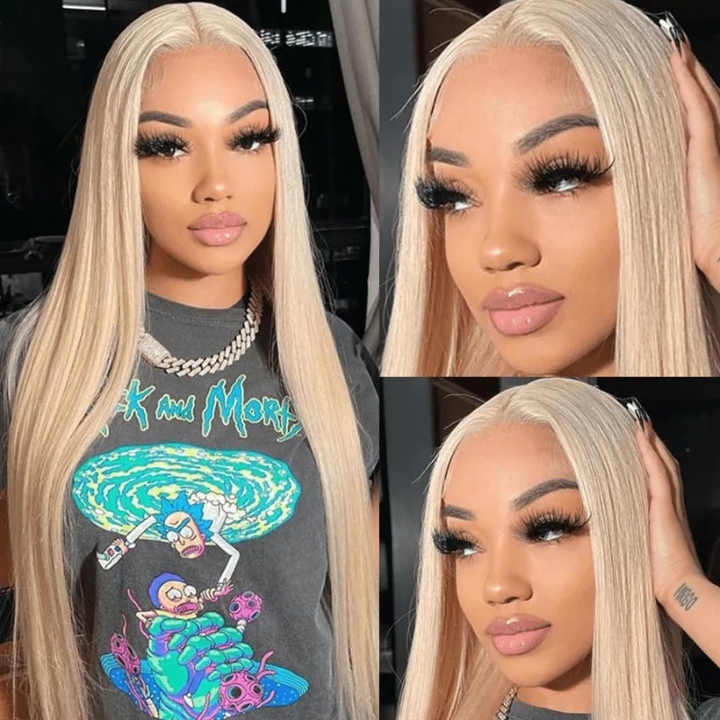 Price Dropped | Nadula HD Lace Wig Blond Color Lace Closure Wig