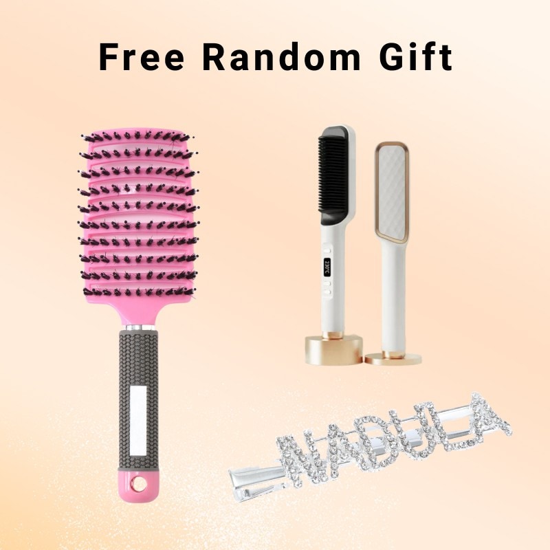 Nadula Free Gifts Random Include Diamond Combs, Hairpins or Straightening Comb