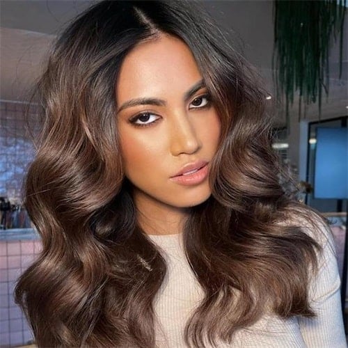 What are the benefits of mushroom brown hair color?