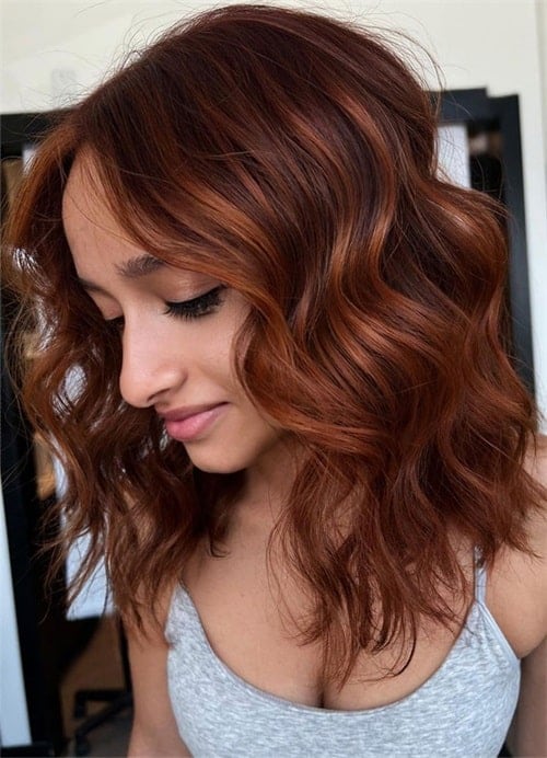 What are the best pumpkin spice hair color ideas for 2024?