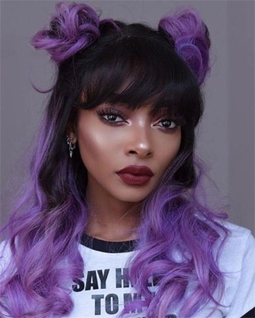 What is lilac hair color?