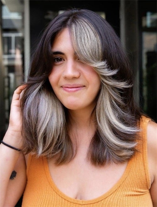 What is color block hair?