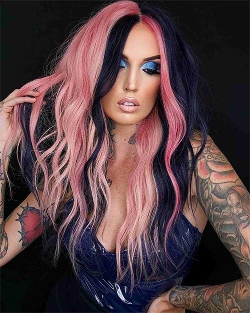 Who is best for color block hair?