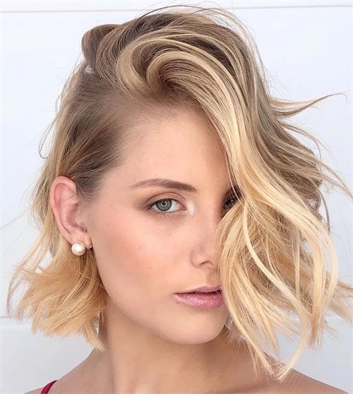 What face shape suits a neck-length bob hairstyle?