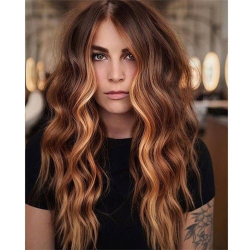 How to get pumpkin spice hair color?