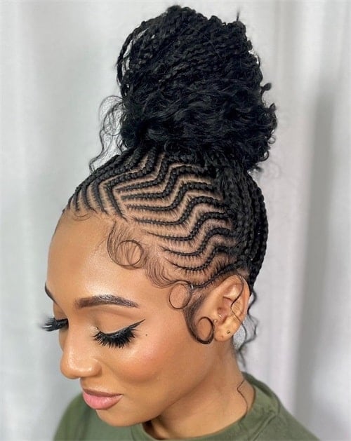 Who is best for zig zag braids?